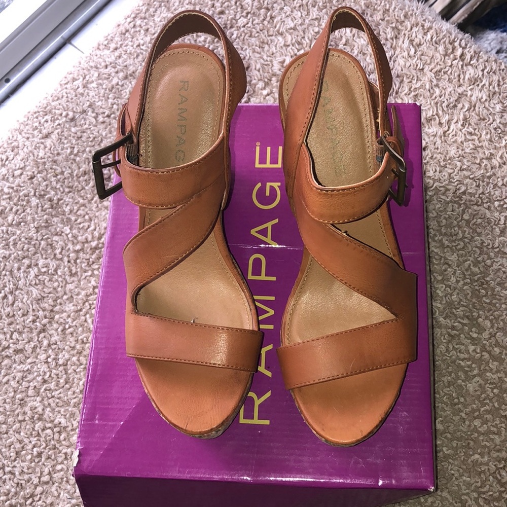 Rampage printed wedges